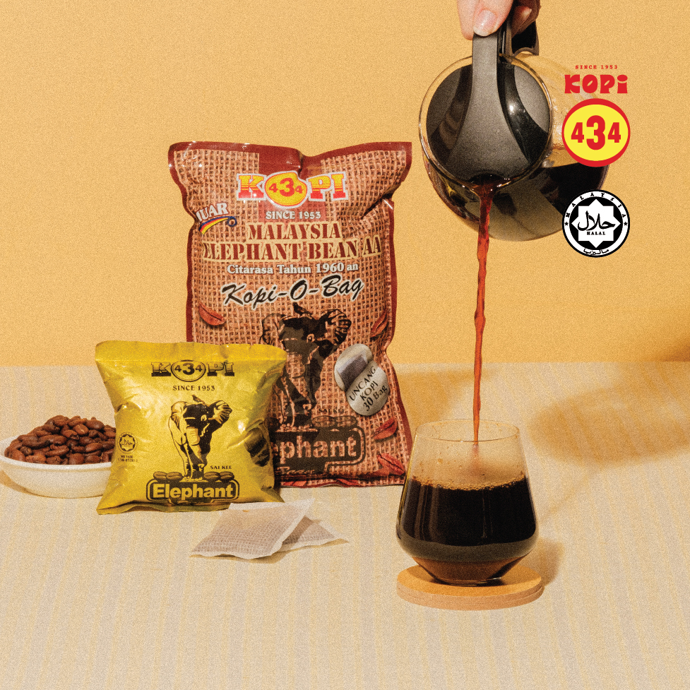 434 kopi elephant (kopi _434_ RASA 1960 an) 30 uncang 麻坡 60年代咖啡 30袋-04