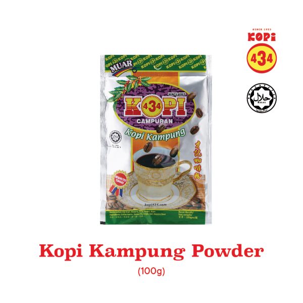 Kopi 434 Muar (Black Coffee) Serbuk Kopi 100g-01