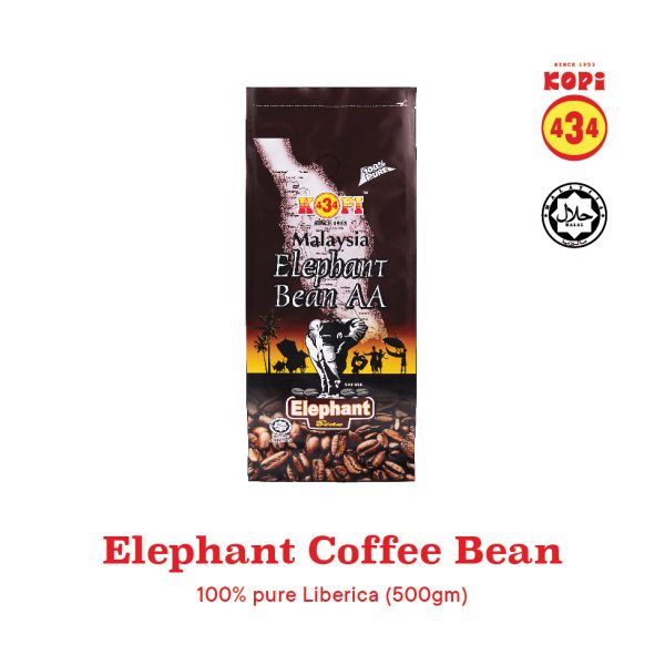 Muar kopi 434 100_ Elephant bean 500gm pure Liberica-01