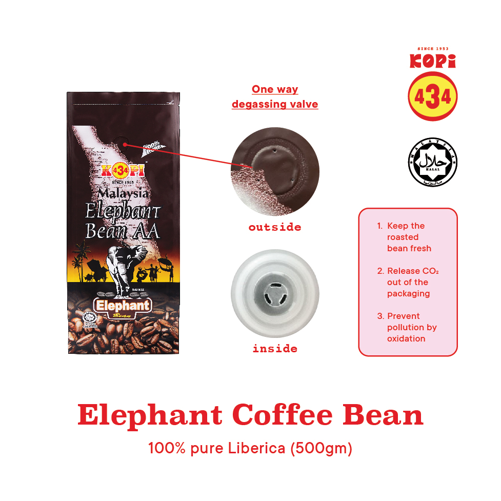 Muar kopi 434 100_ Elephant bean 500gm pure Liberica-03