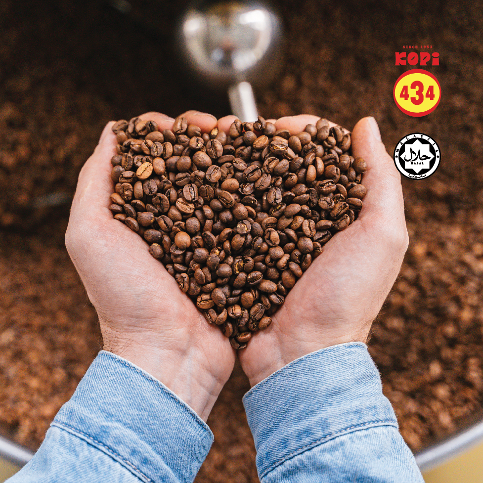 Muar kopi 434 arabica bean 500gm pure Columbia Arabica-06